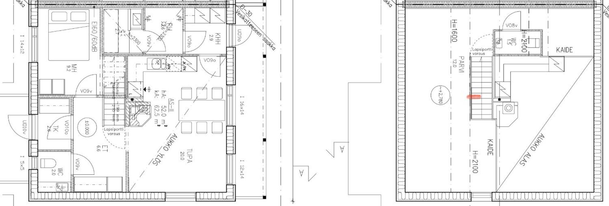Maison d'hôtes Ettomies II à Äkäslompolo Extérieur photo